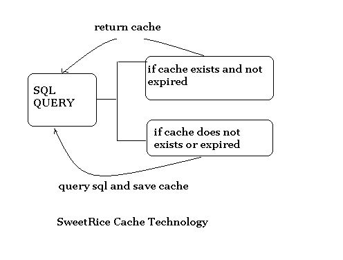 SweetRice Cache Technology